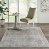 Nourison Delivered in 6 weeks   USA starry nights stn03 silver cream Grey, Ivory Living Room Moroccan Rug.