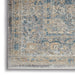 Nourison Delivered in 6 weeks   USA starry nights stn06 cream blue Blue, Ivory Living Room Moroccan Rug.