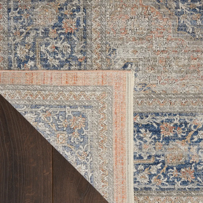 Nourison Delivered in 6 weeks   USA starry nights stn07 blush multi Blue, Multicoloured, Pink Living Room Moroccan Rug.