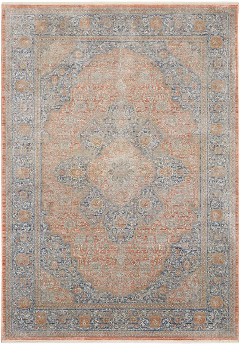 Nourison Delivered in 6 weeks   USA starry nights stn07 blush multi Blue, Multicoloured, Pink Living Room Moroccan Rug.