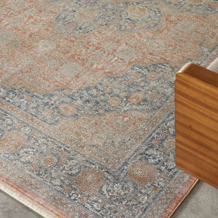 Nourison Delivered in 6 weeks   USA starry nights stn07 blush multi Blue, Multicoloured, Pink Living Room Moroccan Rug.