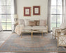 Nourison Delivered in 6 weeks   USA starry nights stn07 blush multi Blue, Multicoloured, Pink Living Room Moroccan Rug.