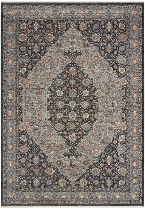 Nourison Delivered in 6 weeks   USA starry nights stn11 grey blue Blue, Grey Living Room Moroccan Rug.