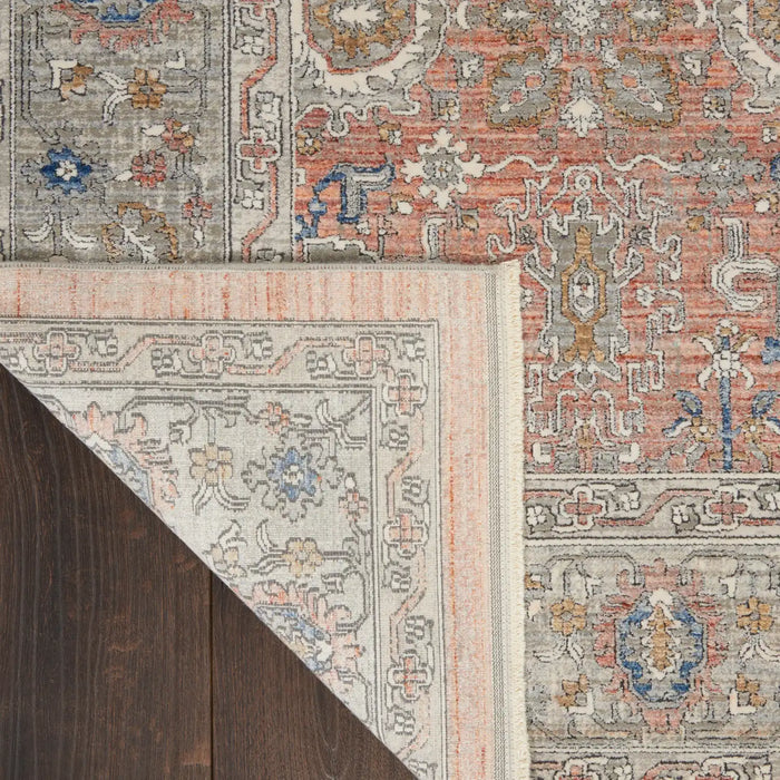 Nourison Delivered in 6 weeks   USA starry nights stn12 blush Multicoloured, Pink Living Room Moroccan Rug.