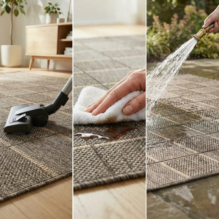 SUMAC Indoor Outdoor SUM104 Mocha Rug