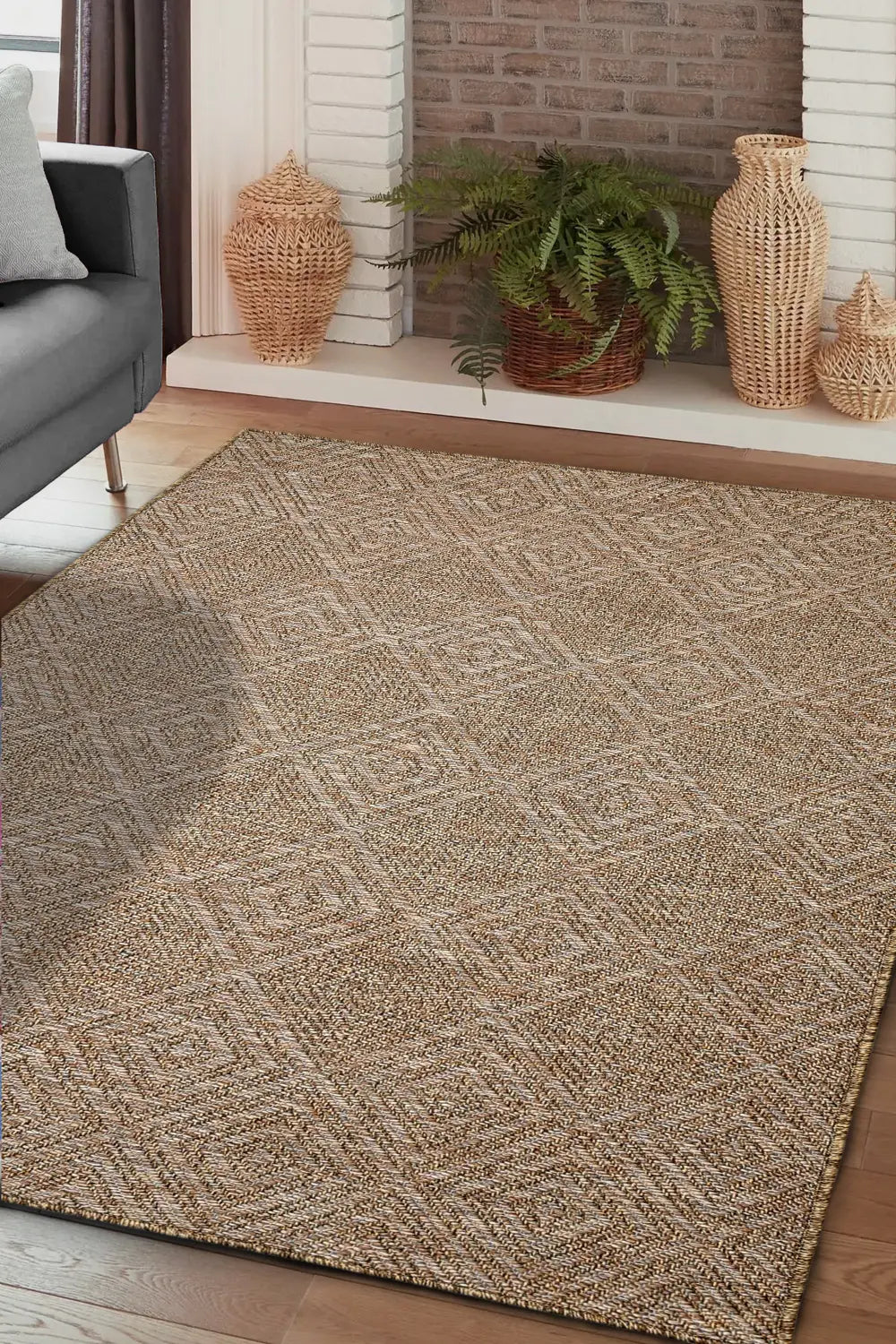SUMMER DIAMONDS Brown Rug — RugsDirect Online