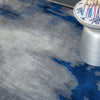 Nourison symmetry smm10 grey blue Blue, Grey Living Room  Rug.