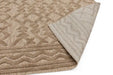 Asiatic salta sa04 brown links Brown Living Room Geometric Rug.