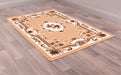 Rug Style traditional poly sandringham berber Beige Living Room Moroccan Rug.