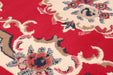 Rug Style traditional poly sandringham red Red Living Room Moroccan Rug.