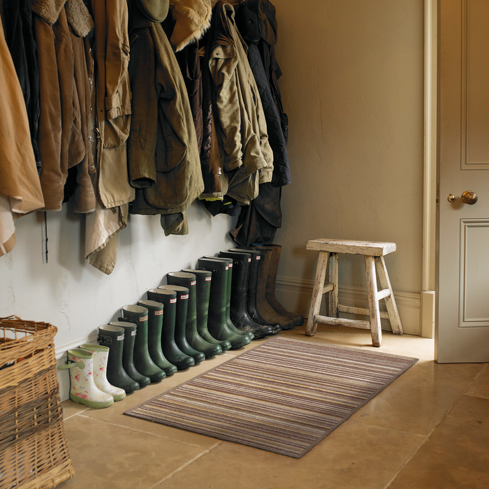 Turtle Designs Sandstone Stripe Rug