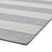 Think Rugs santa monica 48644 grey light beige Grey, Beige Living Room Flat Weave Rug.