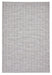 Think Rugs santa monica a041 beige Beige Living Room Flat Weave Rug.