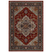 Oriental Weavers sarouk 1144 r Blue, Red Living Room  Rug.