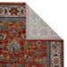 Oriental Weavers sarouk 53 r Blue, Red, Cream Living Room  Rug.