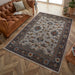 Oriental Weavers sarouk 53 x Blue, Cream Living Room  Rug.