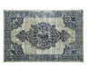 Origins saville grey Blue, Grey Living Room Geometric Rug.
