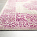 Origins saville grey rapberry Grey, Pink Living Room Geometric Rug.