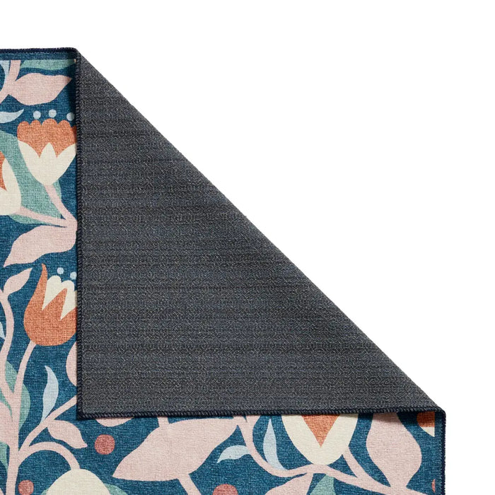 Scion Dancing Daisies Ink/Blush Washable