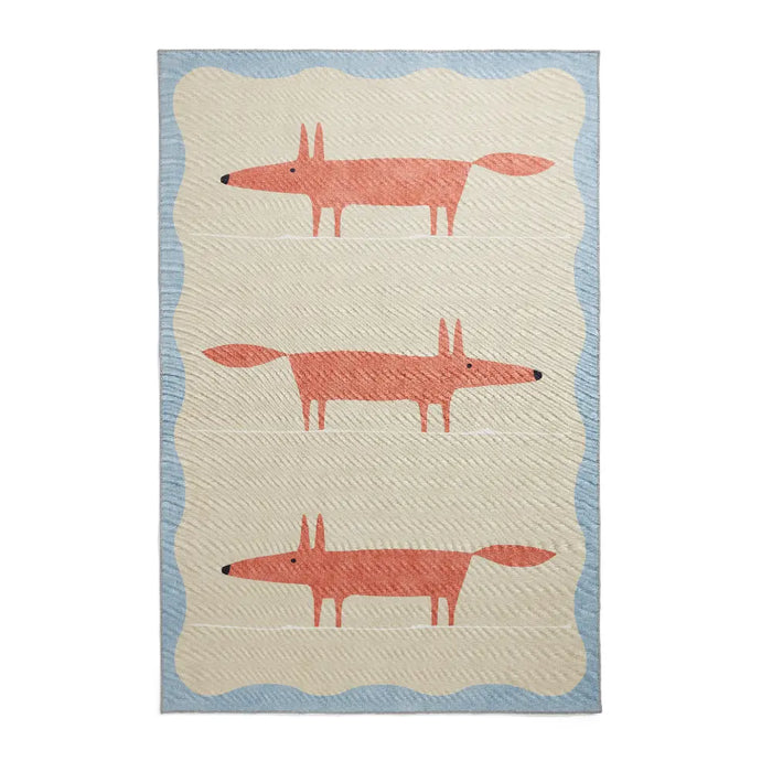 Scion Mr Fox Beige/Terra Washable
