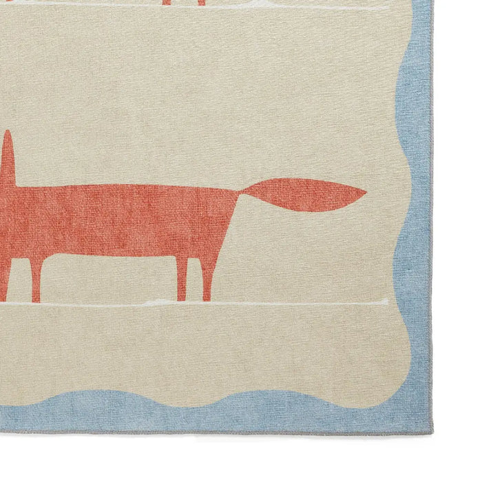 Scion Mr Fox Beige/Terra Washable