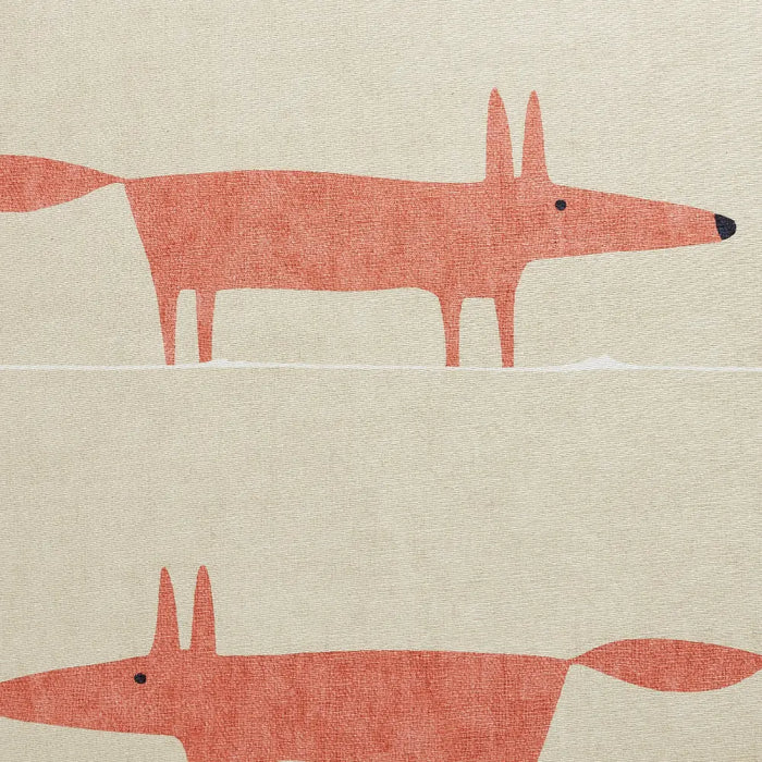 Scion Mr Fox Beige/Terra Washable