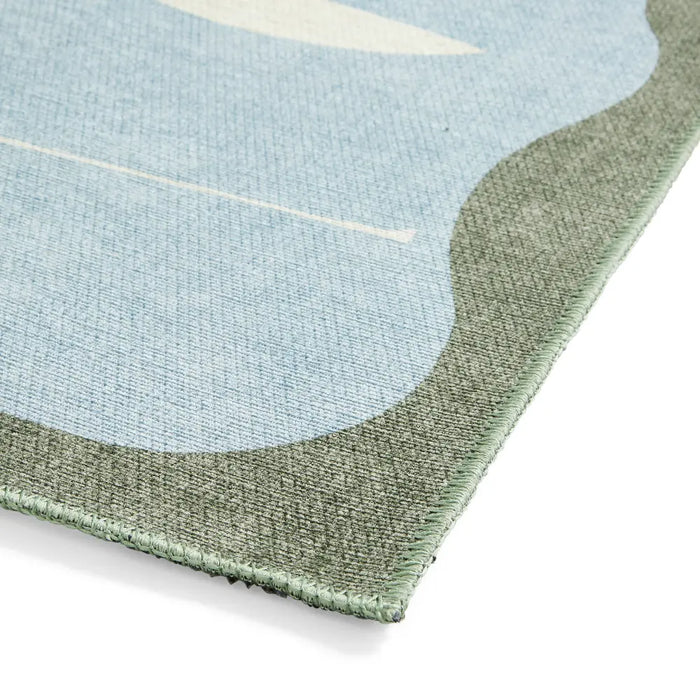 Scion Mr Fox Blue/White Washable