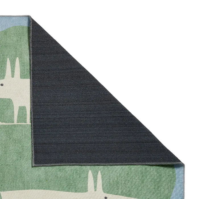 Scion Mr Fox Green/White Washable