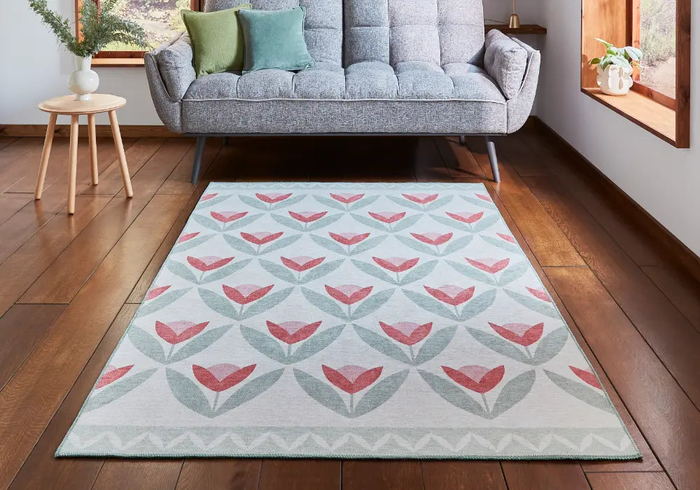 Scion Tulip Trellis Blush Washable