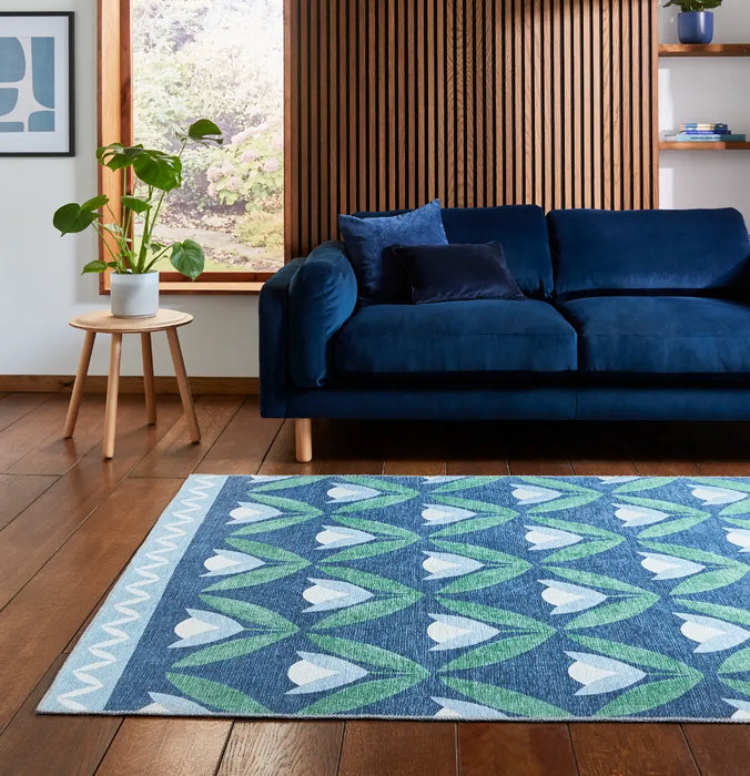 Scion Tulip Trellis Midnight Washable