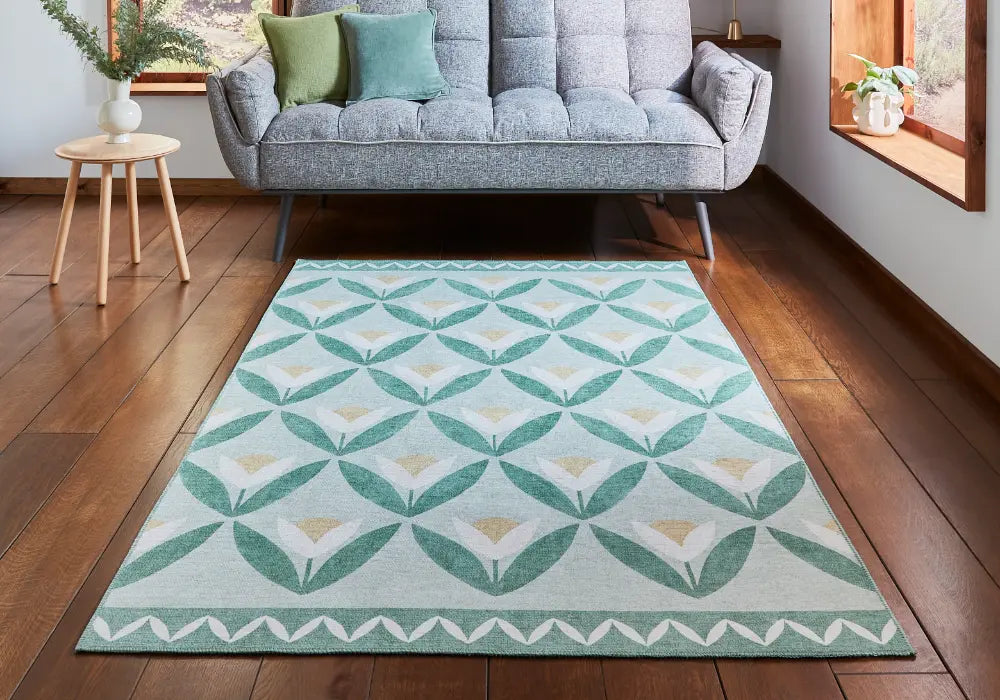 Scion Tulip Trellis Pine Washable