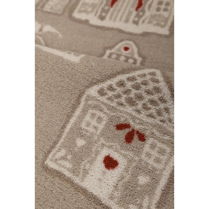 Seasonal Runners Gingerbread House Washable
