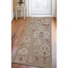 Seasonal Runners Gingerbread House Washable
