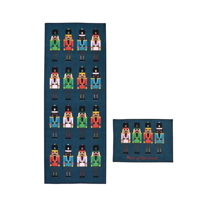 Seasonal Runners Nutcracker Navy Washable