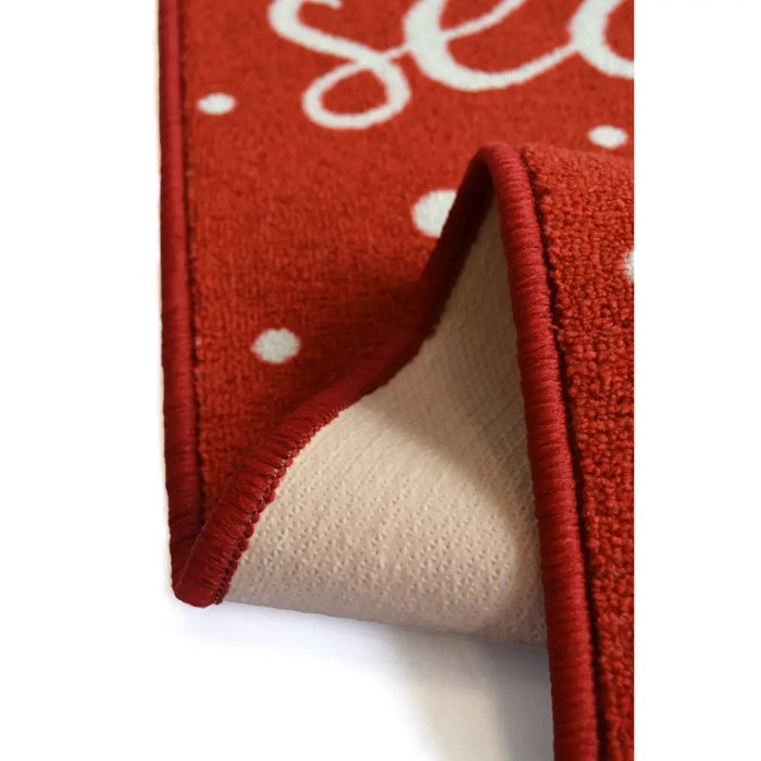Seasonal Runners Season Red Washable