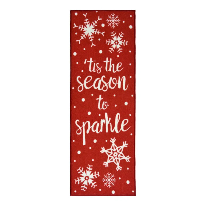 Seasonal Runners Season Red Washable