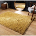 Oriental Weavers harmony gold Yellow Living Room Shaggy Rug.