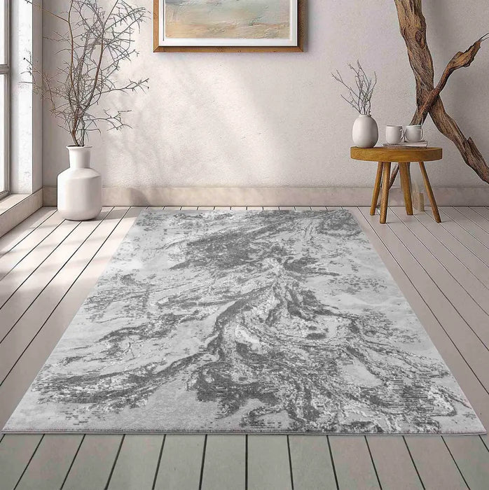 Serdim Serenity 268 Grey Portrait Rug