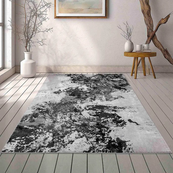 Serdim Serenity 271 Black Portrait Rug
