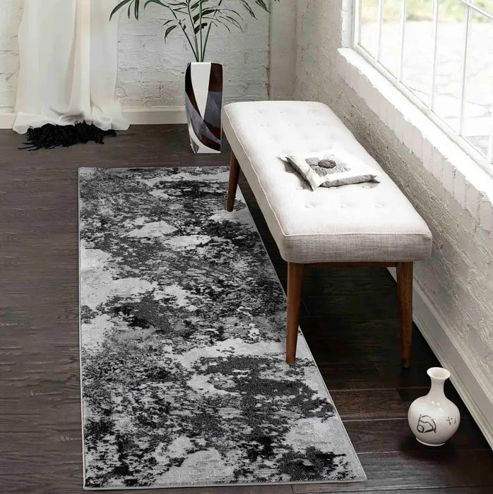 Serdim Serenity 271 Black Portrait Rug