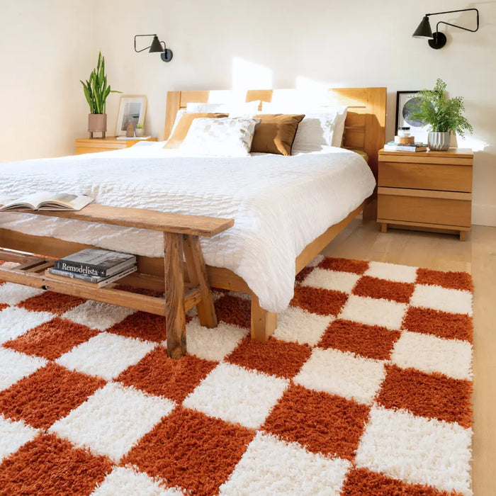 Checkers Gigi Orange Shaggy