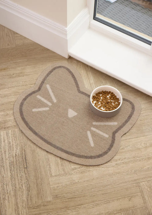 Howler & Scratch Shaped Cat Face Beige