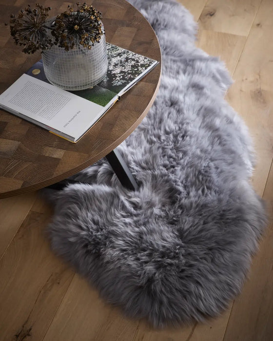 SheepSkins Hug Grey Rug
