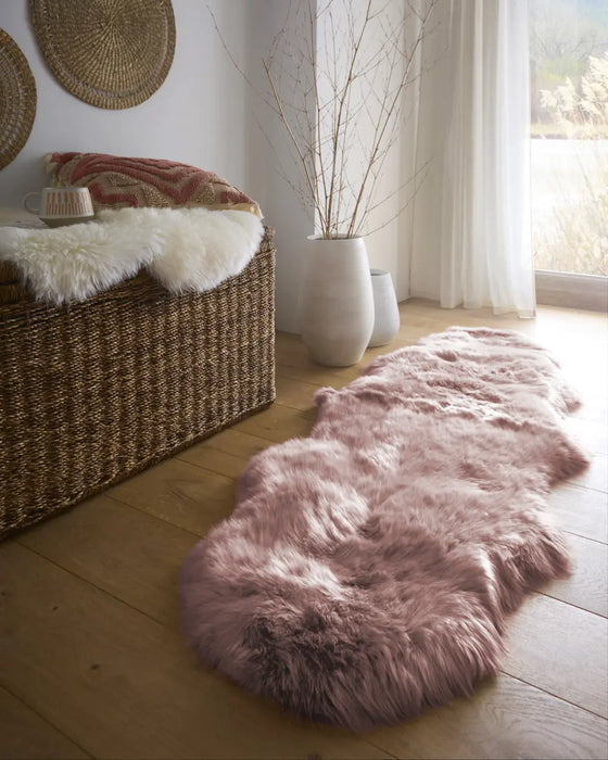SheepSkins Hug Adobe Rose Rug