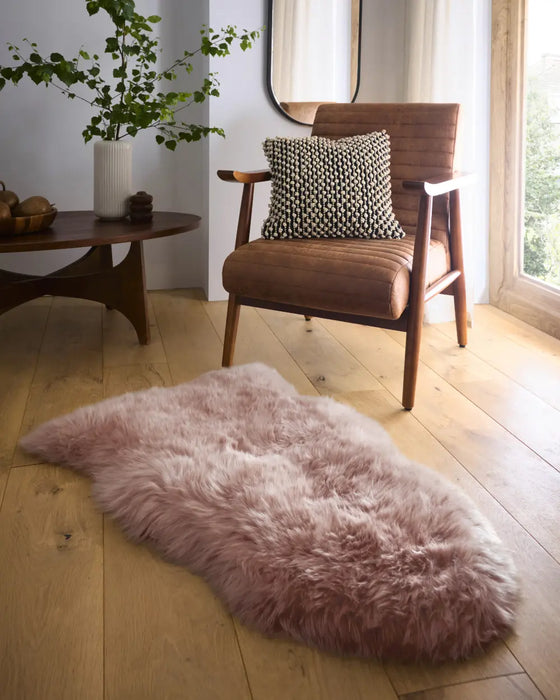 SheepSkins Hug Adobe Rose Rug