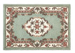 Origins shensi light green Green Living Room Wool Rug.