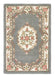 Origins shensi grey Grey Living Room Wool Rug.