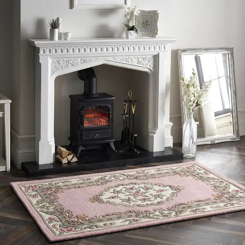 Shensi Rose Pink Rug