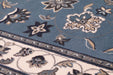HMC sherborne sherborne blue Blue Living Room Moroccan Rug.