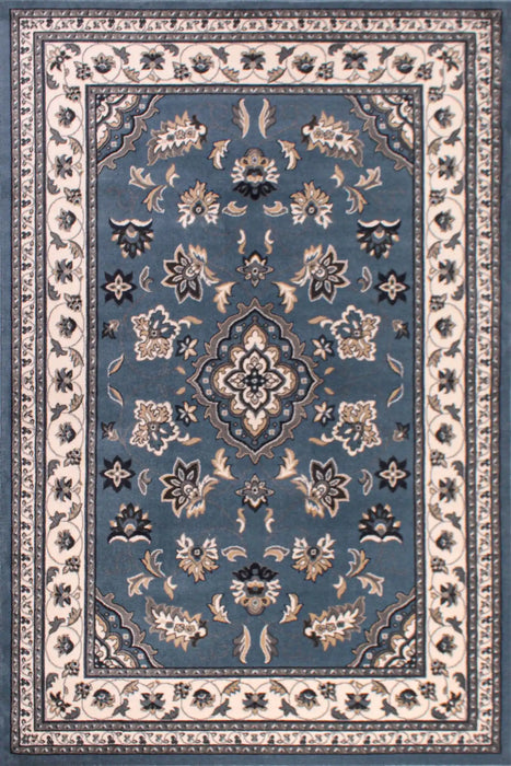 HMC sherborne sherborne blue Blue Living Room Moroccan Rug.